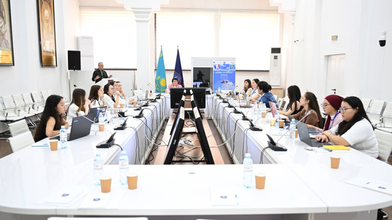 French-Kazakh summer school has started its work at KazNU