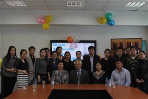 It was held a meeting with Kazakhstan's national writer Kabdesh Zhumadilov