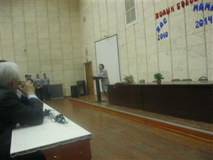 It was held a university graduates' meeting in KazNU