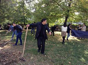 Сlean-day was held at the University