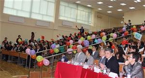 The event in honor of the 65th anniversary of the founding of the PRC and the 10th anniversary of the opening of the Confucius Institute