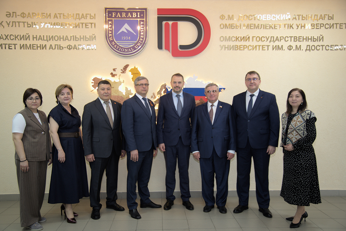 The official delegation of the Russian Federation visited the KazNU branch