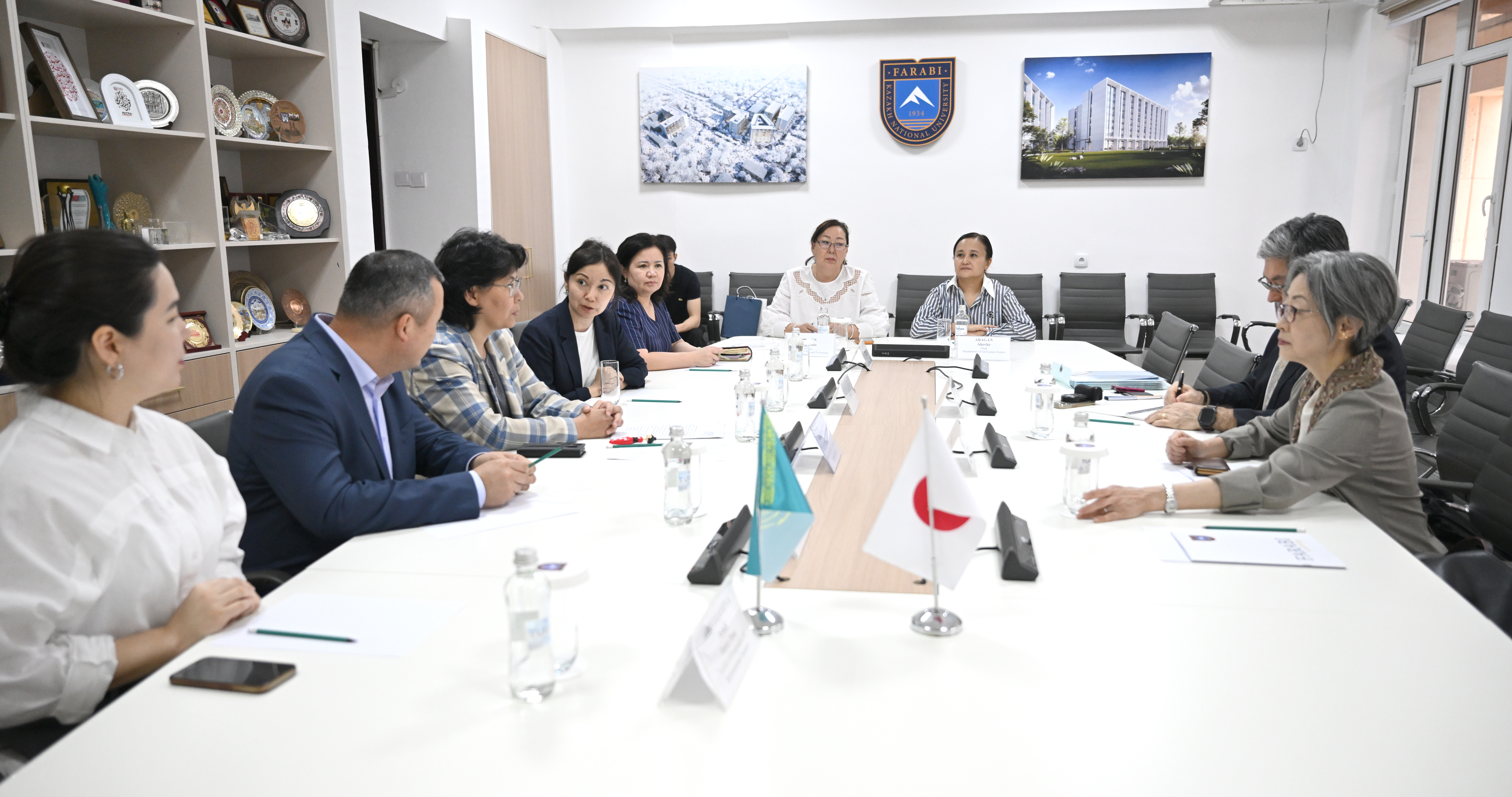 KazNU Discussed the Challenges of the Digital Era and Prospects for Cooperation with the University of Tokyo