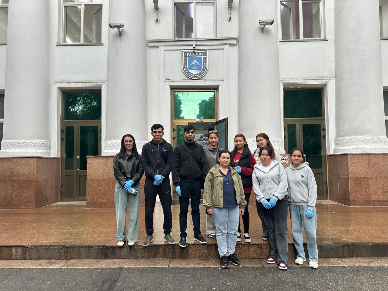 A Clean Kazakhstan Starts with a Clean Farabi Campus