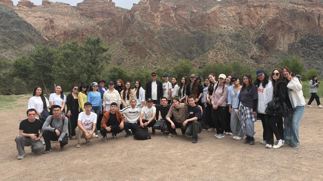 Second-Year Students Explored the Ecosystem of Charyn Canyon 🏔️
