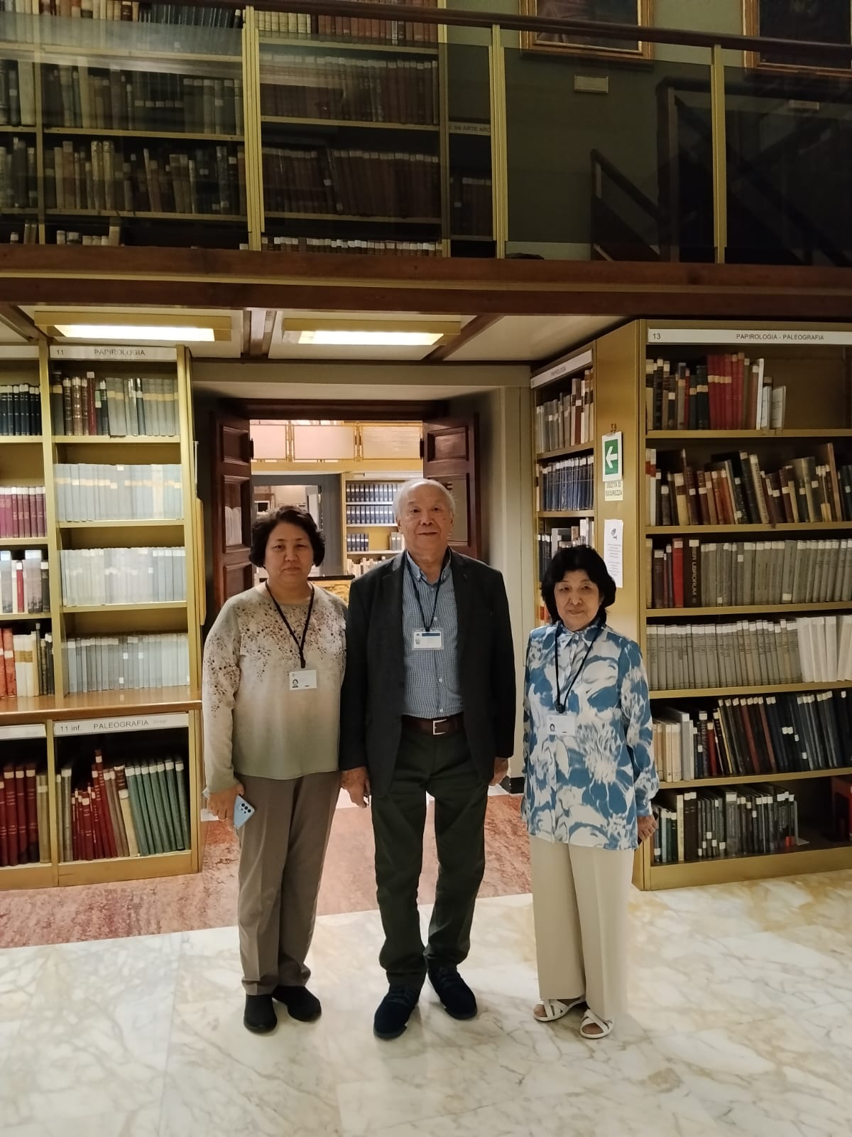Interesting research work by scientists from the Al-Farabi Kazakh National University in the Vatican Apostolic Library