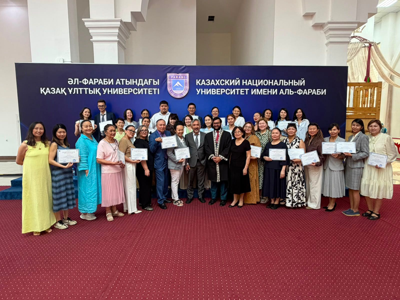 International Educational Course on the Theory and Methodology of Scientific Research Concludes Farabi University
