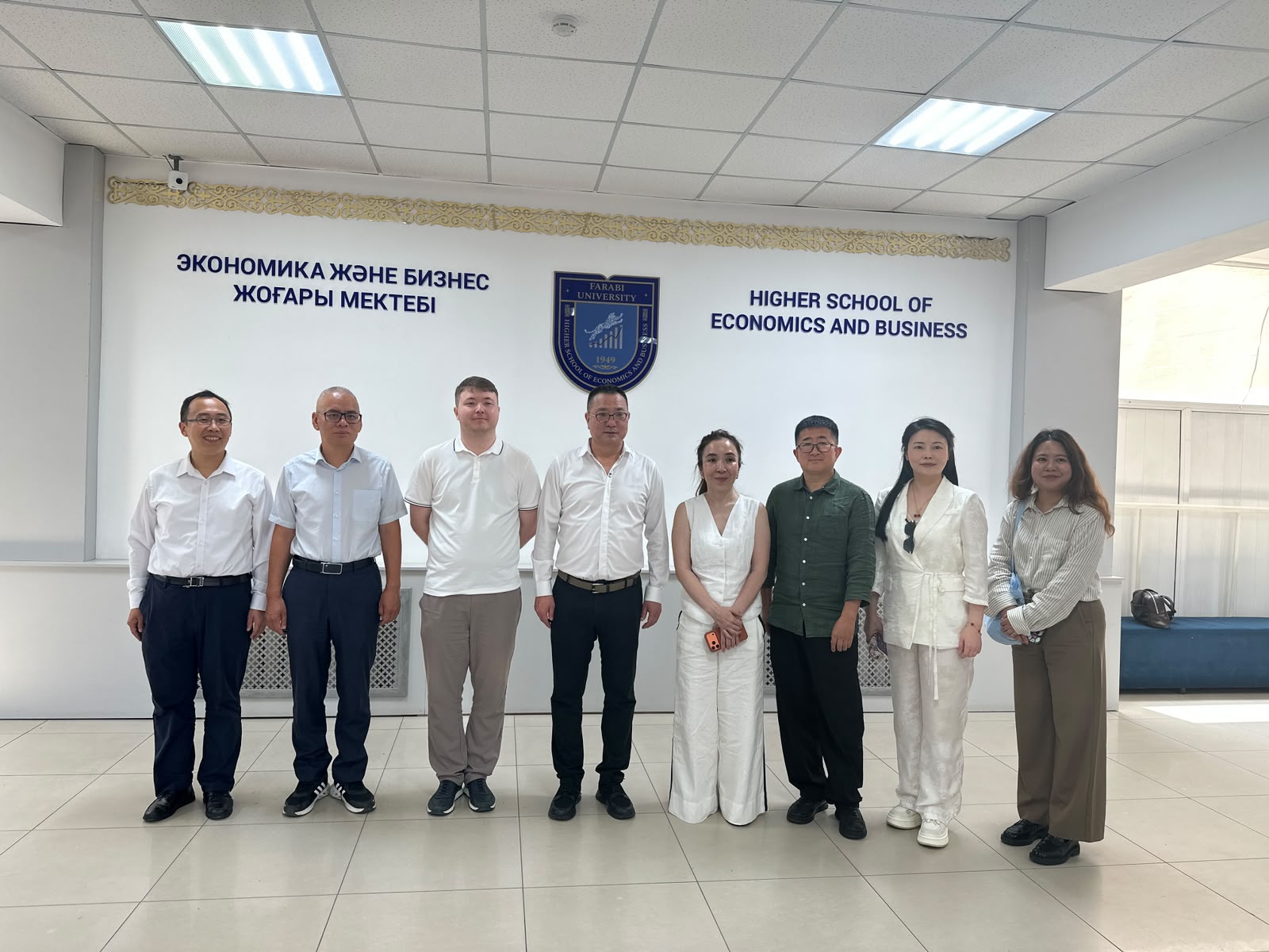 SPIC Delegation Visits the Higher School of Economics and Business at Al-Farabi Kazakh National University