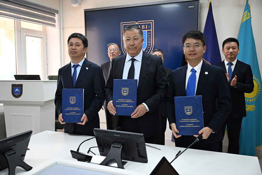 A new stage of KazNU's partnership with Chinese universities in the field of robotics